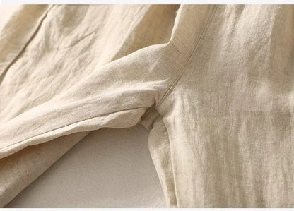 Loose Harem Pants Casual Versatile Fashion Cotton Linen Women&