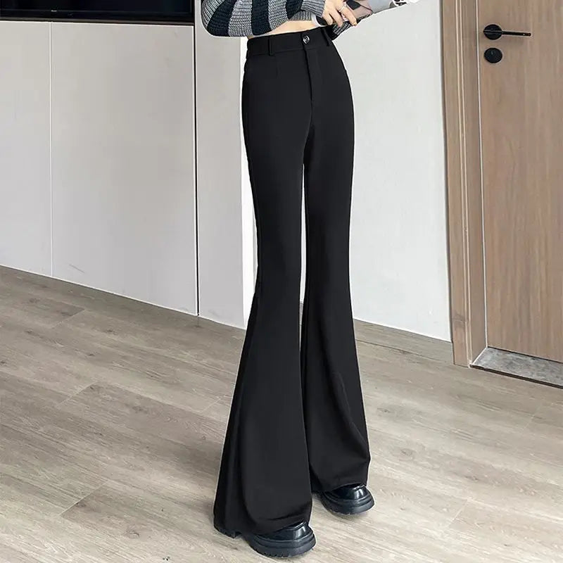 Small Flare-bottom Pants for Women&
