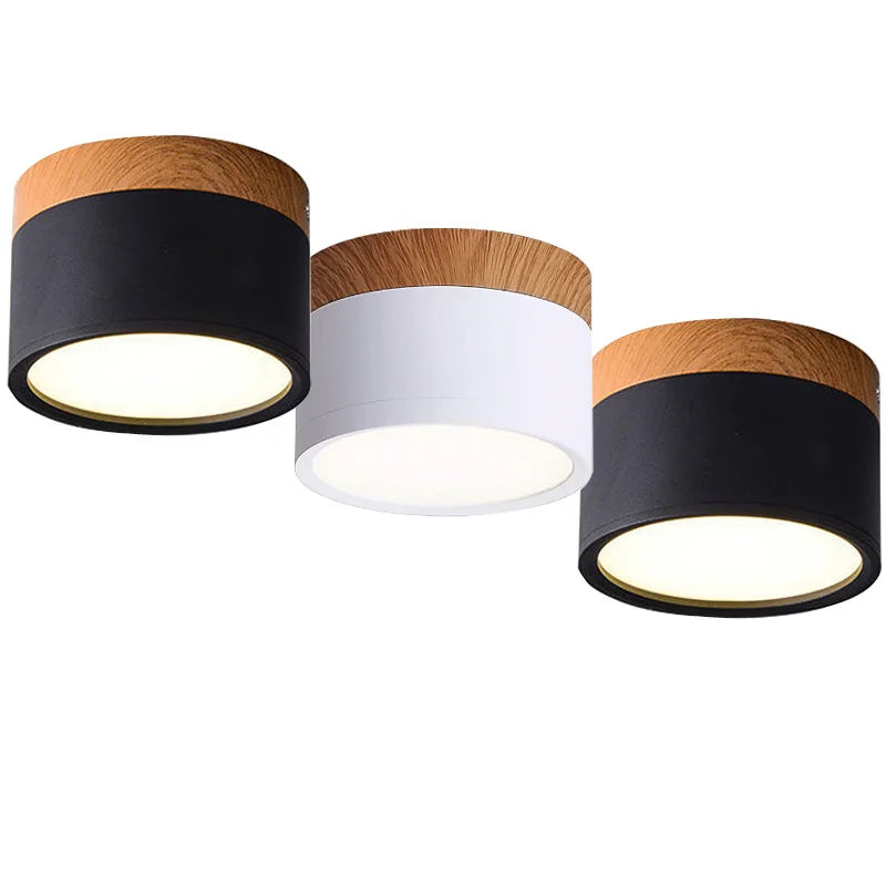 LED Surface Mounted Ceiling Downlight Nordic Spot light for indoor Foyer,Living Room Downlight Dimmable 5W 7W 9W12W 15W 110V220V