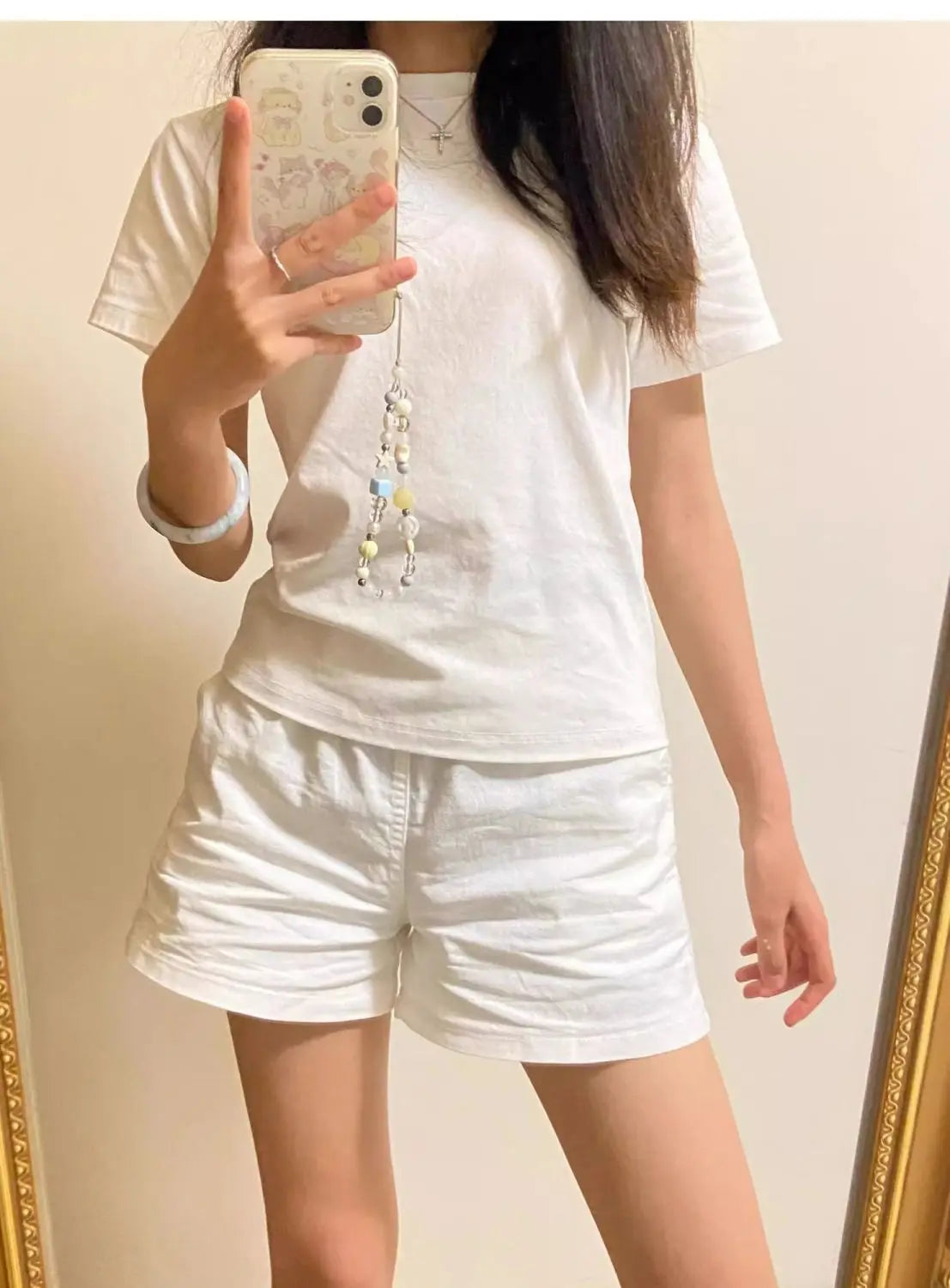 Women Shorts White Shorts Women Harajuku Elegance High Waisted Shorts A Line Slim Casual Hot Girl Straight Pants Sexy Shorts
