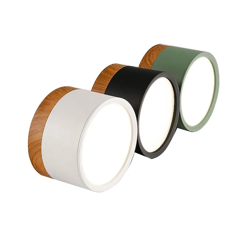 LED Surface Mounted Ceiling Downlight Nordic Spot light for indoor Foyer,Living Room Downlight Dimmable 5W 7W 9W12W 15W 110V220V