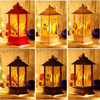 Christmas Lantern Light Merry Christmas Decorations for Home Christmas Tree Ornaments 2024 Navidad Xmas Gifts New Year 2025