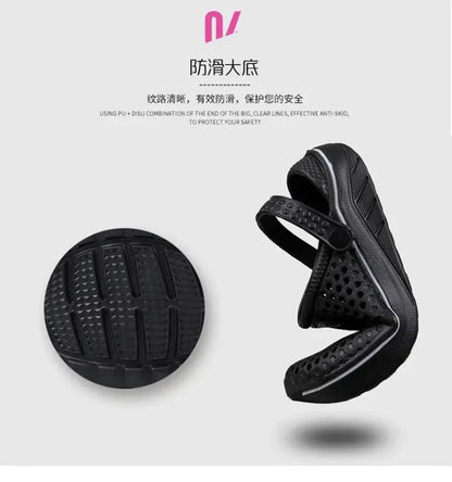 Couple’s EVA Clog Slippers Men Flat Sandals Man Women Summer Slippers Garden Shoes Outdoor Beach Clogs Home Slide Slip-on Shoes