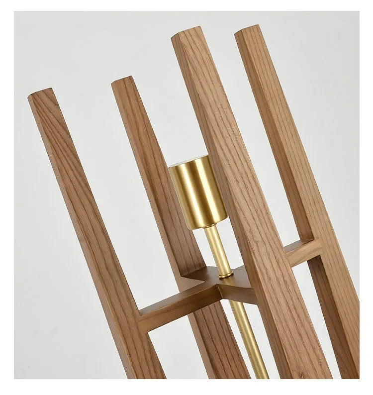 Nordic Designer Floor Lamps Solid Wooden Luminarias Bedroom Bedside Parlor Sofa Teahouse Restaurant Hotel Homestay Lofa Fixtures