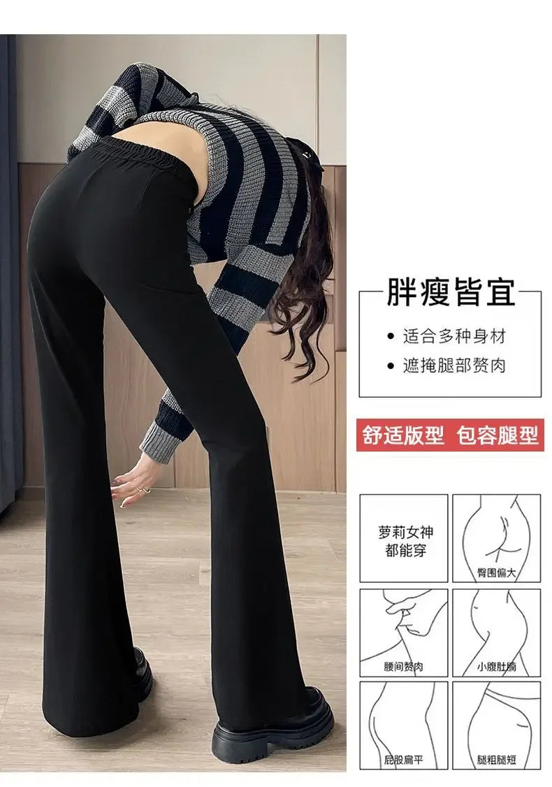 Small Flare-bottom Pants for Women&