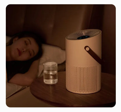 Multifunctional Desktop Air Purifier Remove Formaldehyde H13 HEPA Filter UVC Car Air Purifiers for Bedroom Home