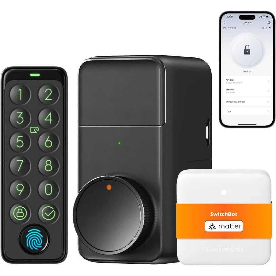 “SmartLock Pro – Keyless Touch &amp; Fingerprint”