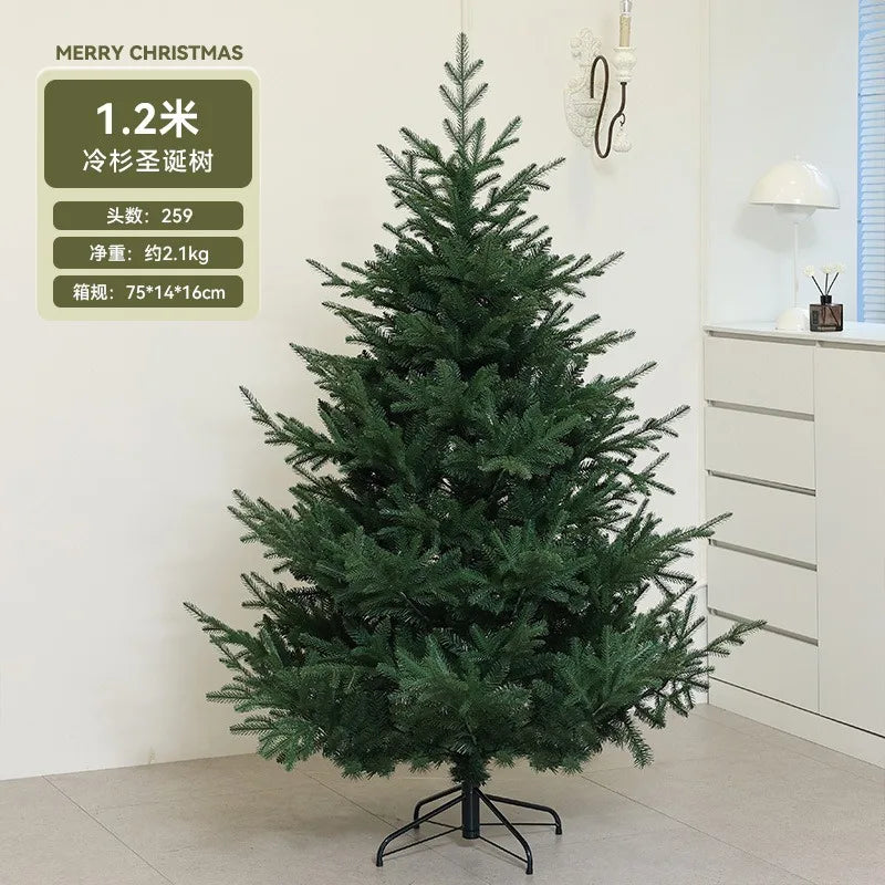 Christmas encryption PE fir Christmas tree with multiple sizes to choose from, home shopping mall hotel scene decoration
