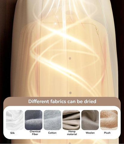 New Mini Portable Dryer Foldable Electric Dryer Intelligent Timed Fast Drying Household Cabinet with Drying Bag Compact Travel