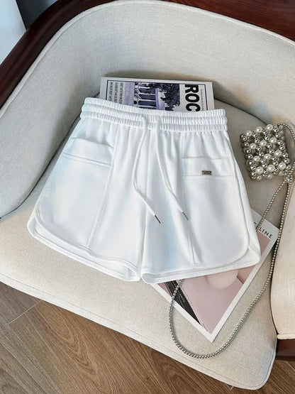 Short Pants Woman Casual Jorts Shorts for Women Elastic Waist Youthful Y2k Harajuku Hot Classic XXL Korean Style Aesthetic XL