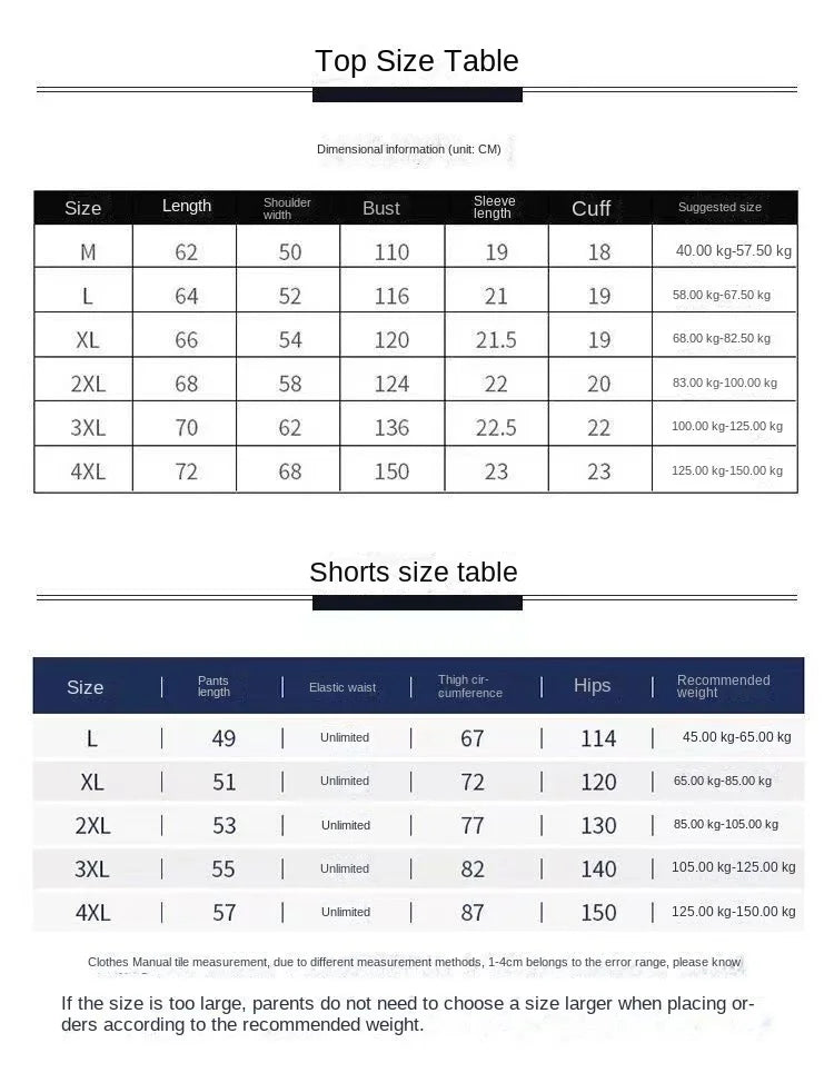 Summer Large Size 300 Catties Lapel Short-sleeved Polo Shirt and Shorts Two-piece Set Men&