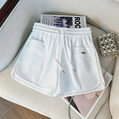 Short Pants Woman Casual Jorts Shorts for Women Elastic Waist Youthful Y2k Harajuku Hot Classic XXL Korean Style Aesthetic XL