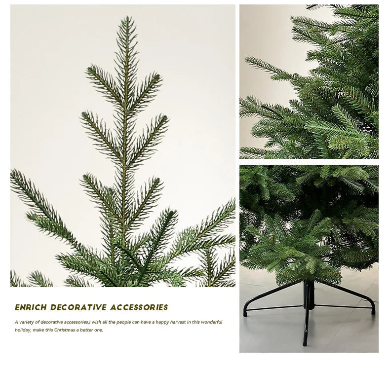 Christmas encryption PE fir Christmas tree with multiple sizes to choose from, home shopping mall hotel scene decoration