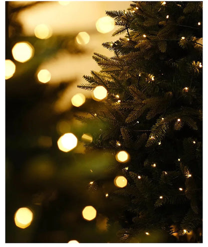 New Large Christmas Tree Christmas Decorations PE Christmas Tree with Lights Christmas Tree