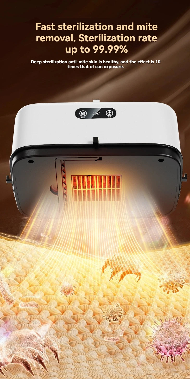 New Mini Portable Dryer Foldable Electric Dryer Intelligent Timed Fast Drying Household Cabinet with Drying Bag Compact Travel