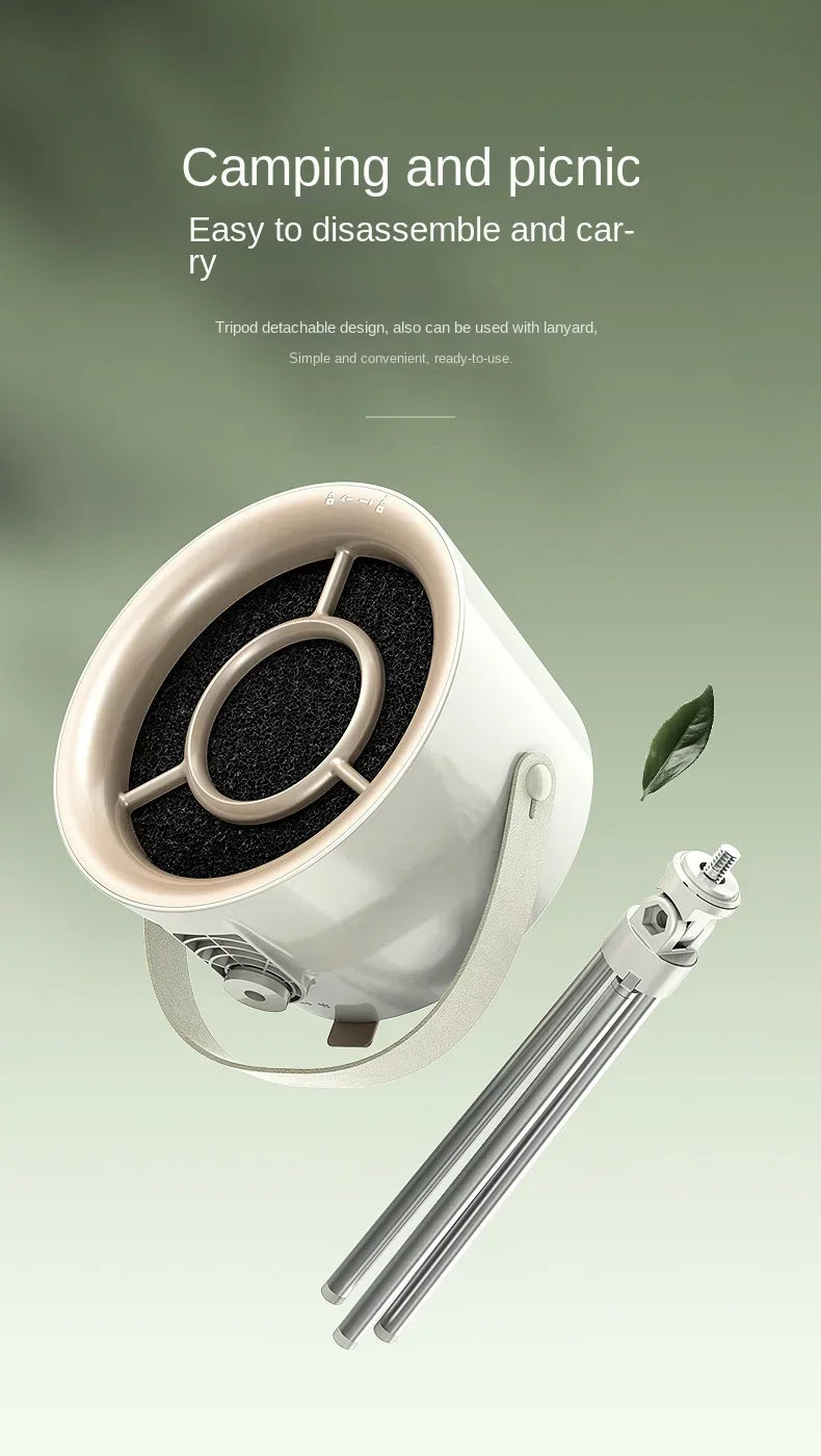 2024 New Portable Exhaust Fan Small Kitchen Hood Extractor Barbecue USB Supply Desktop Range Hoods Mini Suction Cooker Hood