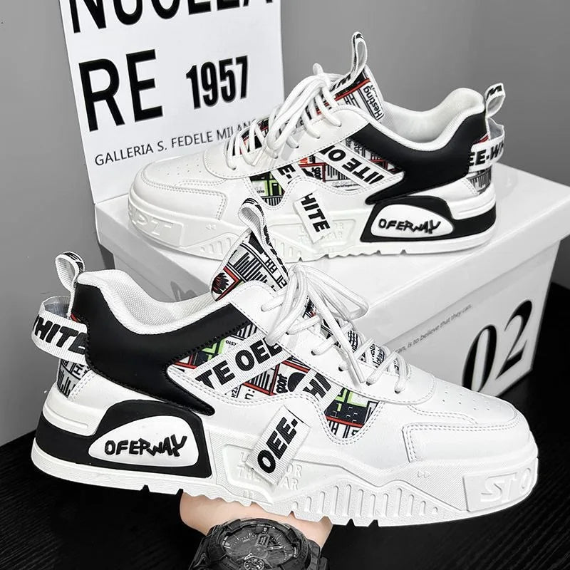 Sneakers for Men Trend Casual Shoes Men Autumn Winter Skateboard Shoes High Top Man Cotton Shoes Designer 2024 Luxury Mens Boots