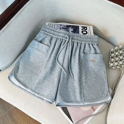 Short Pants Woman Casual Jorts Shorts for Women Elastic Waist Youthful Y2k Harajuku Hot Classic XXL Korean Style Aesthetic XL