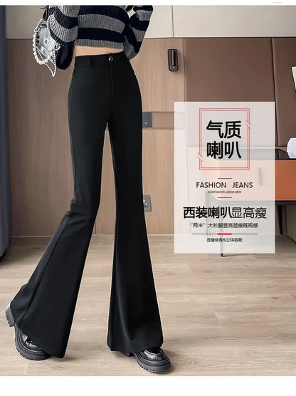 Small Flare-bottom Pants for Women&