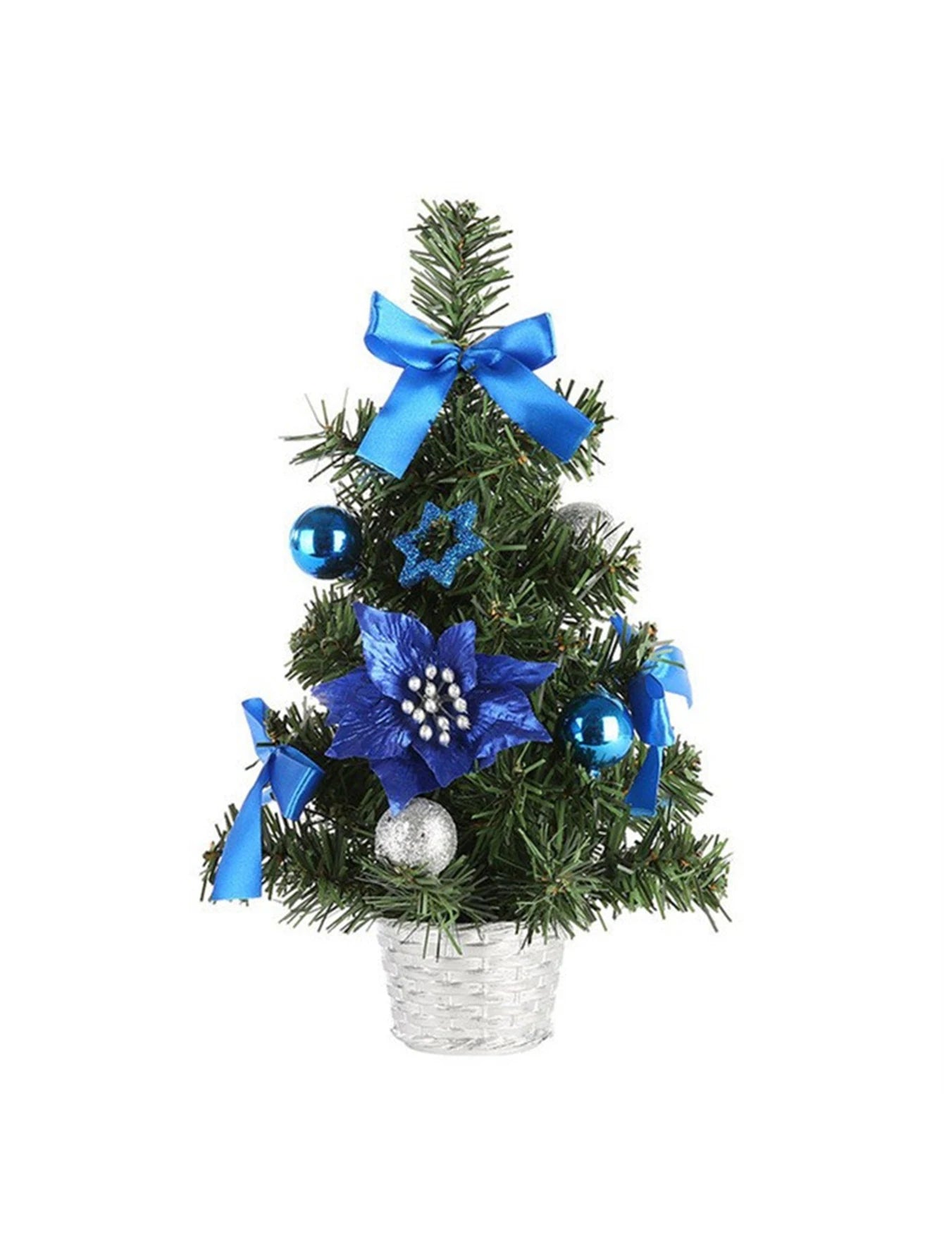 20/30/40cm Christmas Tree Home Bedroom Party Decorations Artificial Christmas Tree Children DIY Handicraft 2023 New Year Gift