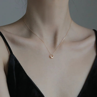 Minimalist Cute Tiny Heart Stars Stacked Choker Necklace Stainless Steel Gold Plated Chain Ladies Women Fashion Delicate Gift