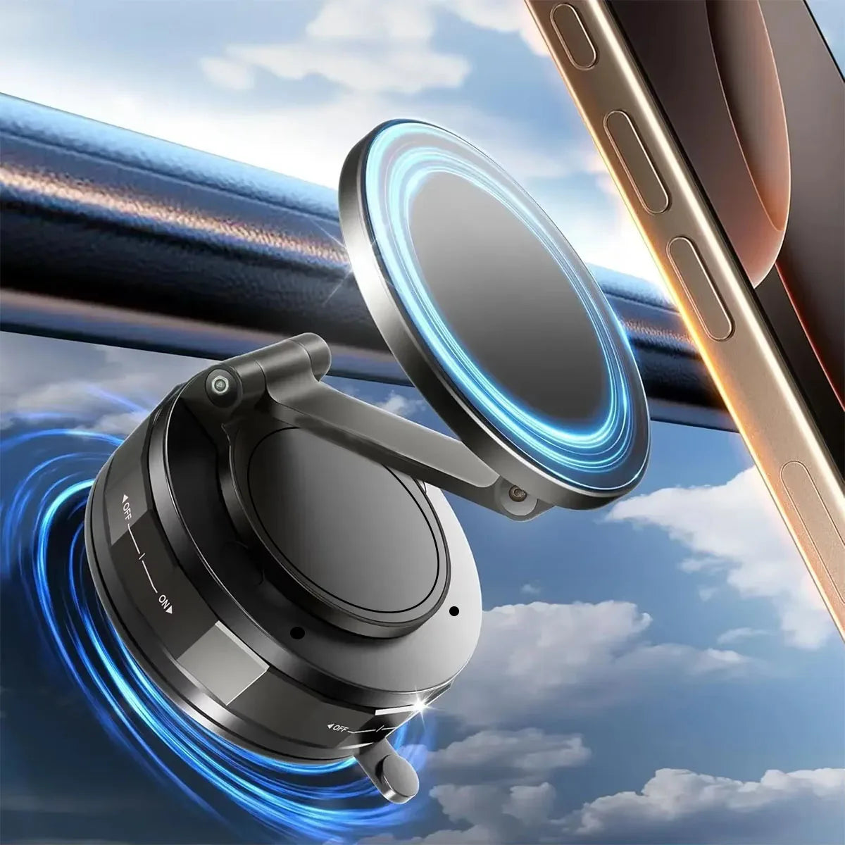 “360° Foldable Magnetic Phone Holder”