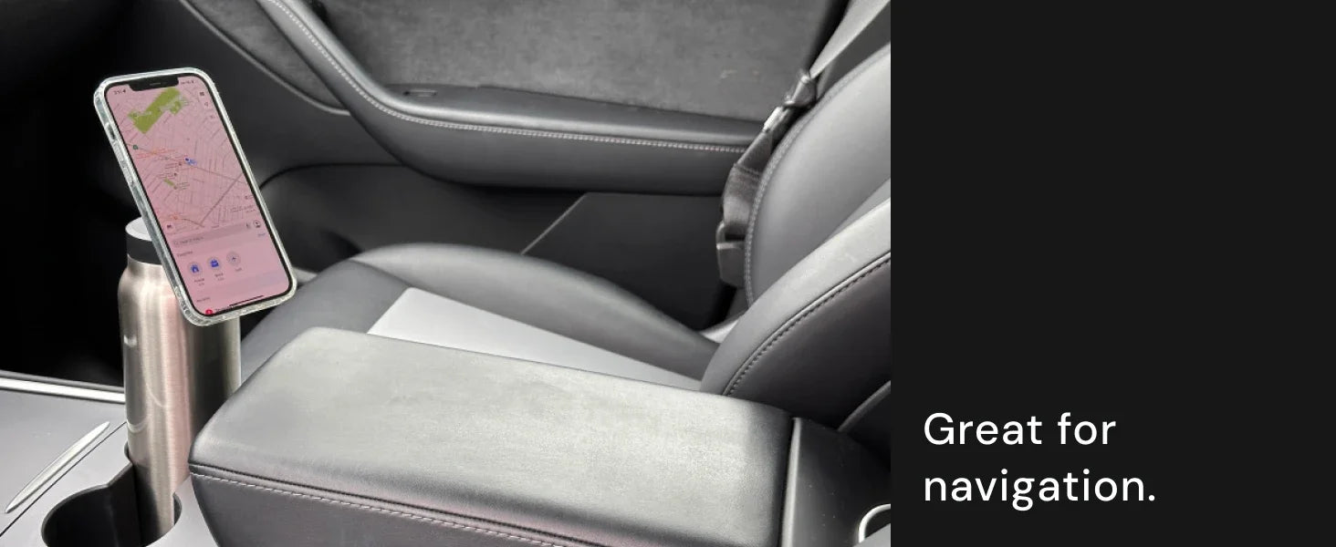 2024 720ml Unique Magnet Water Bottle 304 Stainless Steel Insulated Magsafe Water Bottle with Magnetic Cell Phone Holder