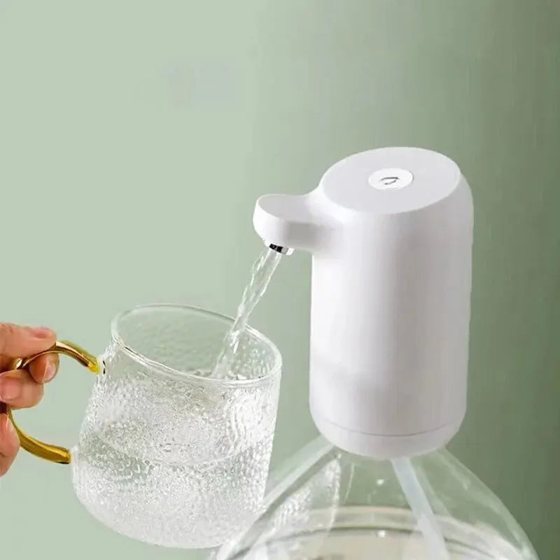 Electric Automatic Drinking Water Pump USB Charge Water Dispenser Bottle Pump Portable Mini Barreled Water Bottle Pump for Home