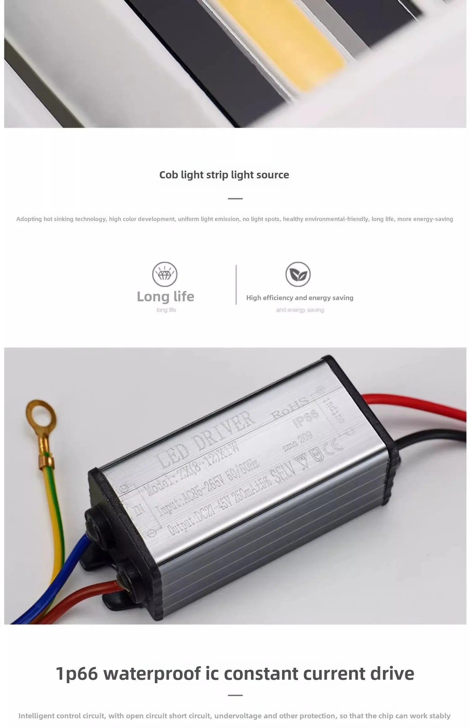 Aluminum LED Wall Lamp Outdoor Waterproof IP65 Interior Wall Light 12W24W Porch Garden Lights Living Room Street Stairs Lighting