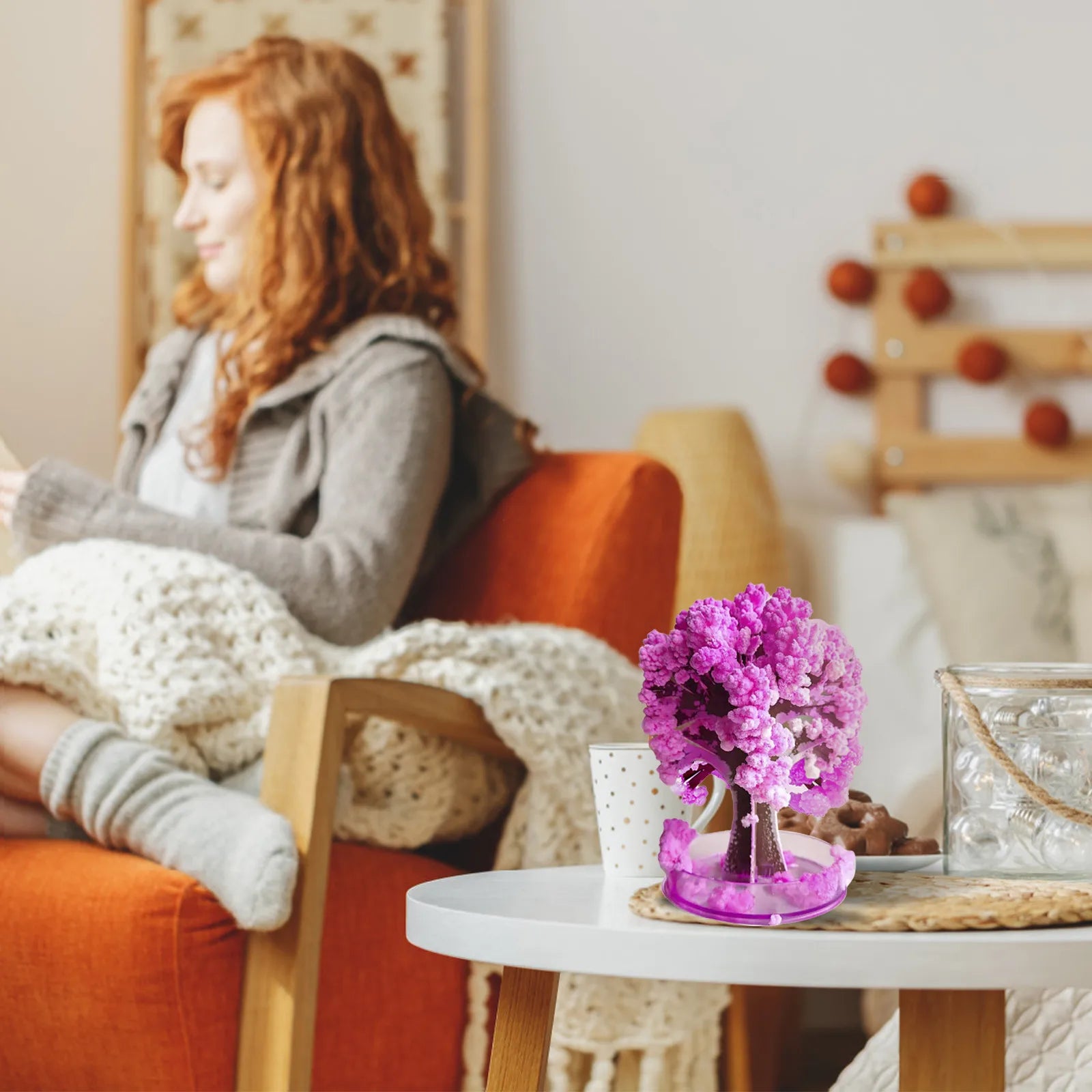 Magic Growing Christmas Tree Crystal Paper Christmas Decoration New Year Science Toy Artificial Home Decor Ornaments Wholes