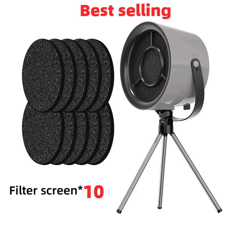 2024 New Portable Exhaust Fan Small Kitchen Hood Extractor Barbecue USB Supply Desktop Range Hoods Mini Suction Cooker Hood