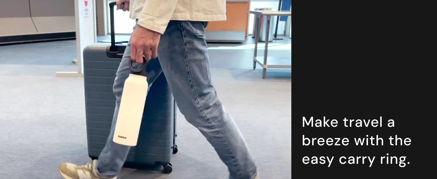 2024 720ml Unique Magnet Water Bottle 304 Stainless Steel Insulated Magsafe Water Bottle with Magnetic Cell Phone Holder