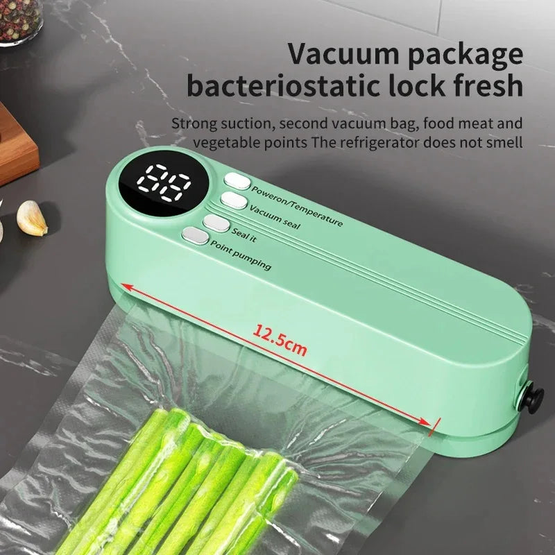 USB Charging Portable Home Vacuum Sealer Food Bag Sealing Machine Handy Vacuum Filling Laminator for kitchens accessories