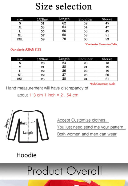 Simple Lines Heart Drawing Printing Women Hoodies Harajuku Oversize Hoody Fashion Loose Clothing Comfortable Sweatshirt Female